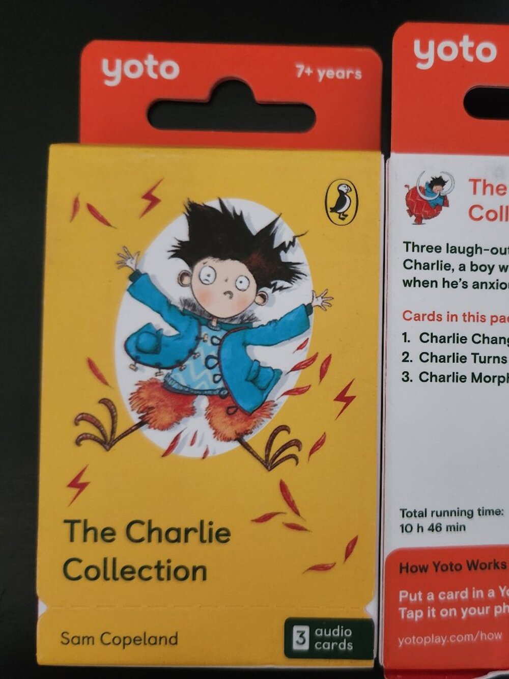 Charlie Collection UK Exclusive Yoto Cards